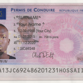 Buy French Driver's License online