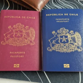 new blue and old red chilean passport v0 98ruwf7t5wcf1